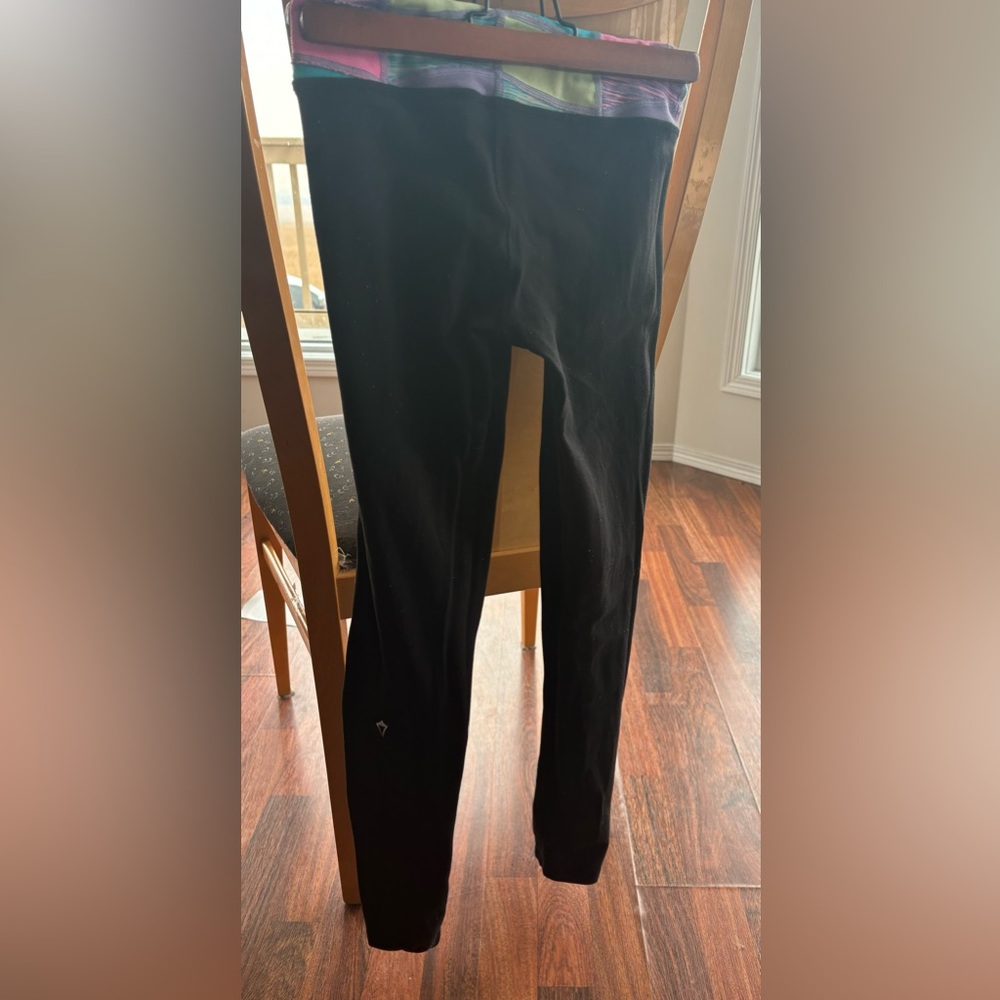 Black Reversible Ivivva Leggings